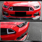 Ford Mustang 2015–2023 Etupuskurin lipat (2015-2017, hiilikuitu) kuva 4