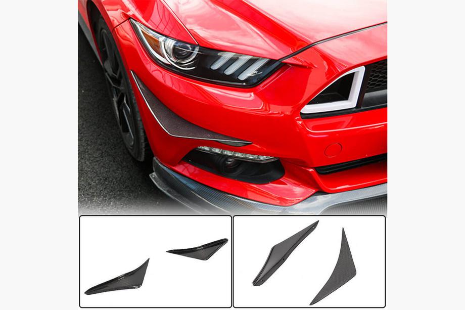 Ford Mustang 2015–2023 Etupuskurin lipat (2015-2017, hiilikuitu) Image