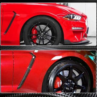 Etulokasuojien listat (2018-2023, hiilikuitu) Ford Mustang 2015–2023 kuva 2