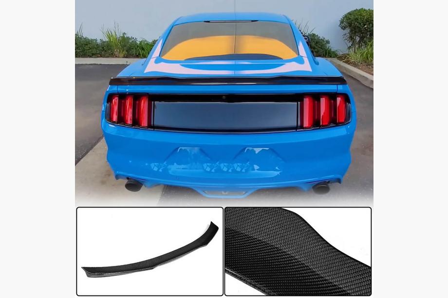 Ford Mustang 2015–2023 Spoileri V4 (Hiilikuitu) Image
