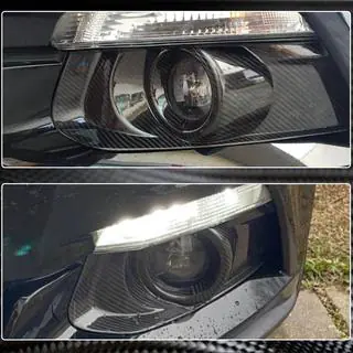 Sumuvalojen peiteosat V2 (2015-2017, Hiilikuitu) Ford Mustang 2015–2023 kuva 4
