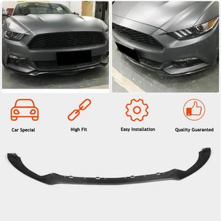 Etupuskurin lip spoiler Lip (2015-2017, hiilikuitu) Ford Mustang 2015–2023 kuva 2