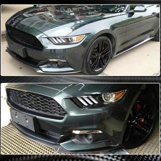 Etupuskurin lip spoiler Lip (2015-2017, hiilikuitu) Ford Mustang 2015–2023 kuva 4