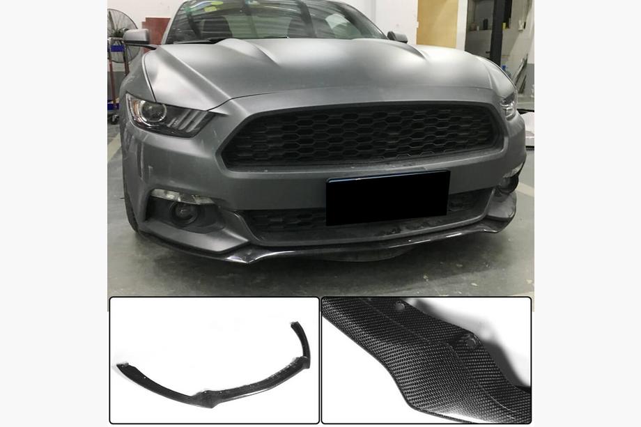 Ford Mustang 2015–2023 Etupuskurin lip spoiler Lip (2015-2017, hiilikuitu) Image