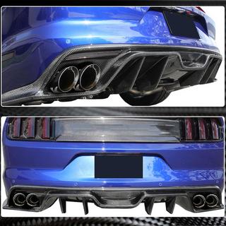Takapuskurin diffuusori V1 (2015-2017, hiilikuitu) Ford Mustang 2015–2023 kuva 3