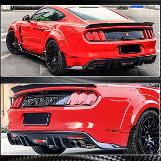 Takapuskurin diffuusori V1 (2015-2017, hiilikuitu) Ford Mustang 2015–2023 kuva 4
