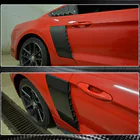 Ford Mustang 2015–2023 Takalokasuojan listat (2015-2017, hiilikuitu) kuva 5