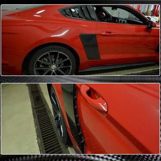 Takalokasuojan listat (2015-2017, hiilikuitu) Ford Mustang 2015–2023 kuva 4
