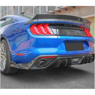 Takapuskurin diffuusori V1 (2018-2021, Hiilikuitu) Ford Mustang 2015–2023 kuva 2
