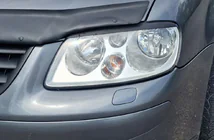 Volkswagen Caddy 2004–2010 Ajovaloluomet (mustat) Mattamusta kuva 13
