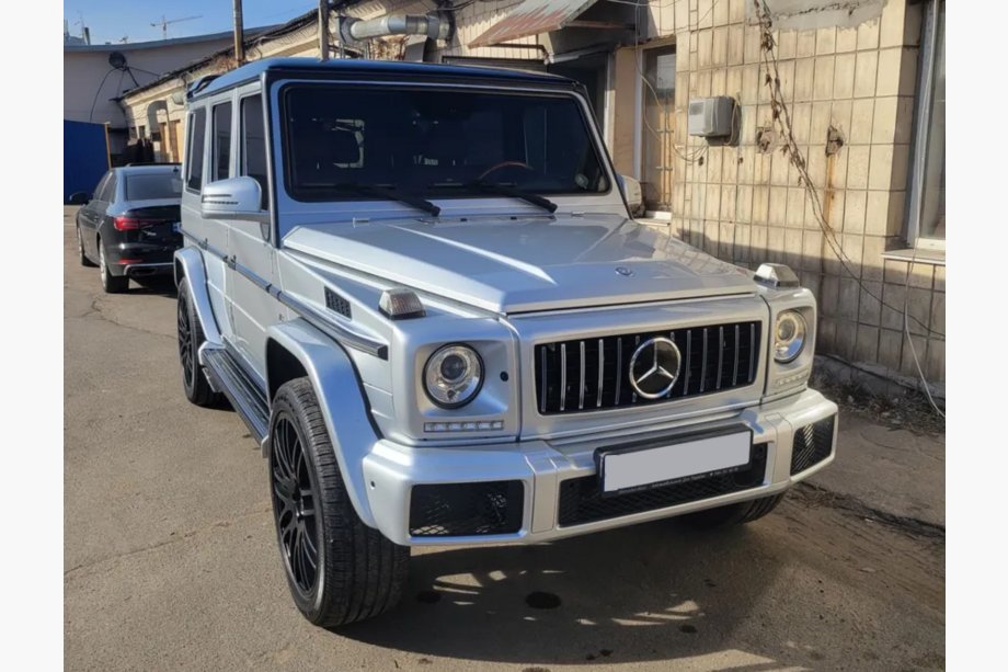 Mercedes G class W463 1990–2018 Lokasuojan levikkeet Base (4 kpl, ABS) Image