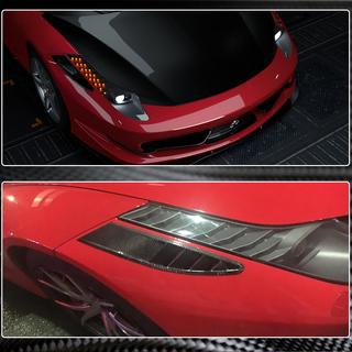 Etupuskurin lisäosat V1 (2011-2013, hiilikuitu) Ferrari 458 Italia 2009–2015 kuva 3