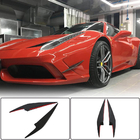 Ferrari 458 Italia 2009–2015 Etupuskurin listat (2014-2015, hiilikuitu) kuva 1
