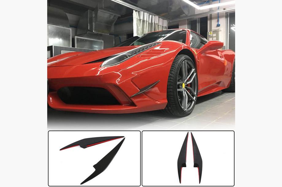 Ferrari 458 Italia 2009–2015 Etupuskurin listat (2014-2015, hiilikuitu) Image