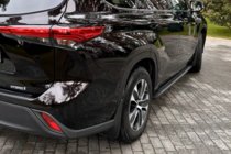 Toyota Highlander 2019– OEM-sivuportaat (2024+, 2 kpl, alumiini) kuva 5