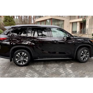 OEM-sivuportaat (2024+, 2 kpl, alumiini) Toyota Highlander 2019– kuva 3
