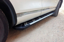 Volkswagen Touareg 2010–2018 Sunrise sivuaskelmat (2 kpl, alumiini) kuva 2