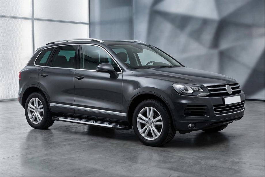 Volkswagen Touareg 2010–2018 Sunrise sivuaskelmat (2 kpl, alumiini) Image