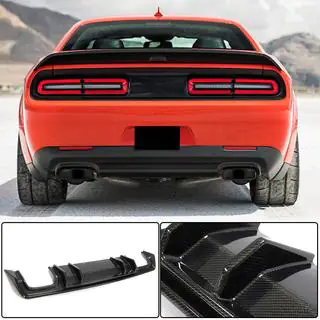 Takapuskurin diffuusori (2015-2023, hiilikuitu) Dodge Challenger 2008–2023 kuva 1