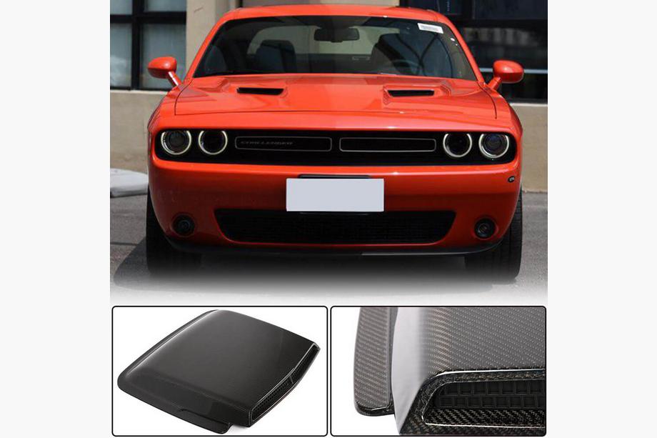 Dodge Challenger 2008–2023 Konepellin peite (2015-2019, Hiilikuitu) Image