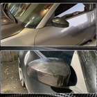Nissan 350Z 2002–2009 Peilinkuoret (2003-2006, hiilikuitu) kuva 6