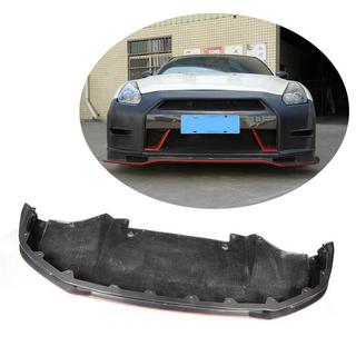 Etupuskurin lipa Lip (2009-2015, Hiilikuitu) Nissan GT-R 2008–2025 kuva 1