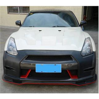 Etupuskurin lipa Lip (2009-2015, Hiilikuitu) Nissan GT-R 2008–2025 kuva 3