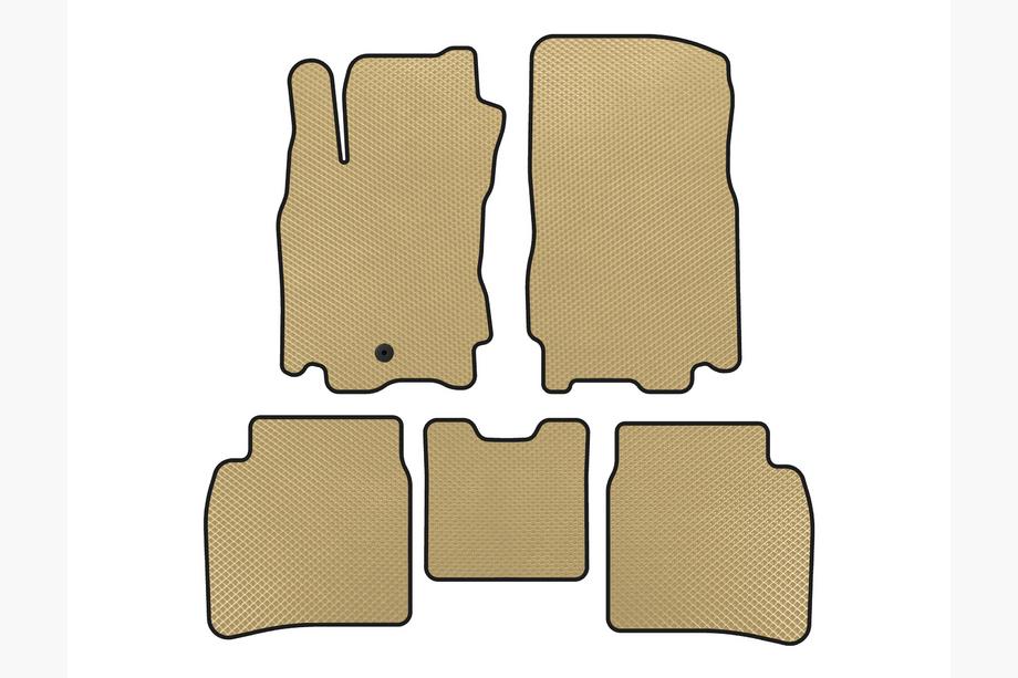 Nissan Note 2004–2012 EVA-lattiamatot (Beige) Image