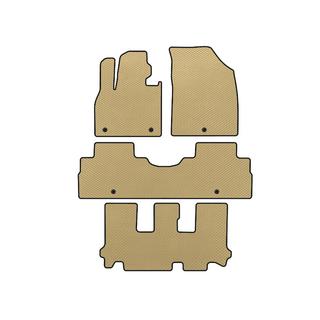 EVA-lattiamatot (3 riviä, 8-paikkainen, beige)