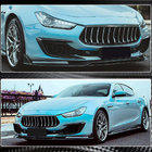 Maserati Ghibli 2013–2023 Etupuskurin listat (Base 2018-2020, hiilikuitu) kuva 5