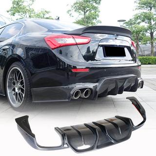 Takapuskurin diffuusori (Base/S/S Q4 2014-2017, hiilikuitu) Maserati Ghibli 2013–2023 kuva 1