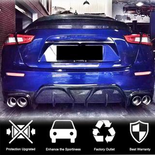 Takapuskurin diffuusori (Base/S/S Q4 2014-2017, hiilikuitu) Maserati Ghibli 2013–2023 kuva 3