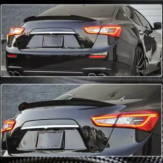 Spoileri V3 (hiilikuitu) Maserati Ghibli 2013–2023 kuva 3