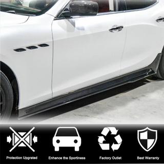 V3 sivuhelmat (Base/S/S Q4/Diesel/250 Diesel, hiilikuitu) Maserati Ghibli 2013–2023 kuva 2