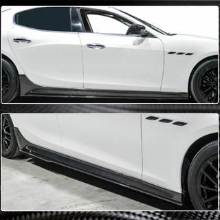 V3 sivuhelmat (Base/S/S Q4/Diesel/250 Diesel, hiilikuitu) Maserati Ghibli 2013–2023 kuva 3