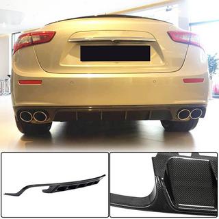 Takapuskurin diffuusori (Base/S/S Q4 2013-2017, hiilikuitu) Maserati Ghibli 2013–2023 kuva 1