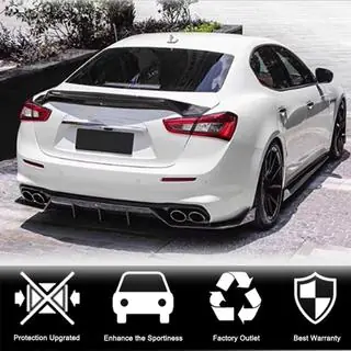 Spoileri V4 (Hiilikuitu) Maserati Ghibli 2013–2023 kuva 2