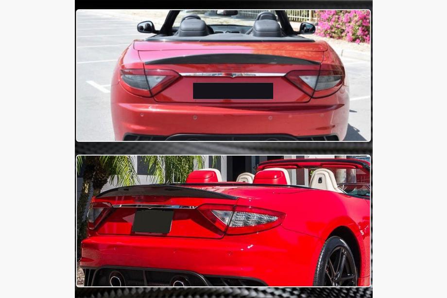 Maserati GranTurismo 2007–2019 Spoileri (Cabriolet, 2011-2013, hiilikuitu) Kuva 6