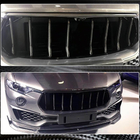 Maserati Levante 2016– Hiilikuituinen jäähdyttimen säleikön peite (Base/S, carbon) kuva 3