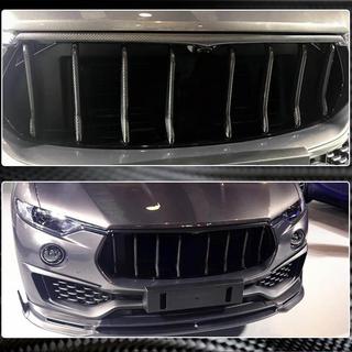 Hiilikuituinen jäähdyttimen säleikön peite (Base/S, carbon) Maserati Levante 2016– kuva 3