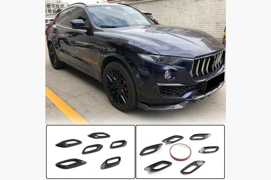 Maserati Levante 2016– Hiilikuituiset suojalistat etulokasuojiin Image