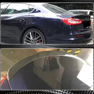 Spoileri V2 (hiilikuitu) Maserati Quattroporte 2013–2023 kuva 4
