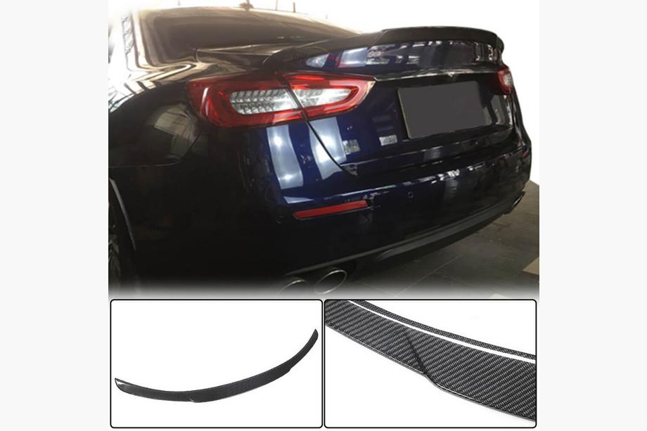 Maserati Quattroporte 2013–2023 Spoileri V2 (hiilikuitu) Image