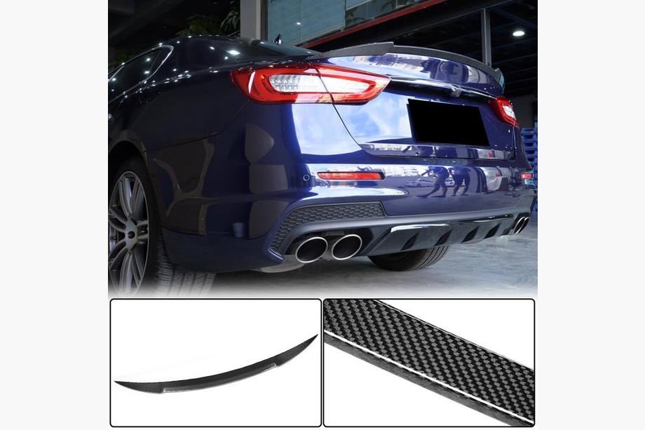 Maserati Quattroporte 2013–2023 Spoileri V3 (hiilikuitu) Image