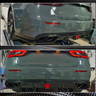 Maserati Quattroporte 2013–2023 Takapuskurin diffuusori V1 (S/S Q4 2017-2020, hiilikuitu) kuva 4
