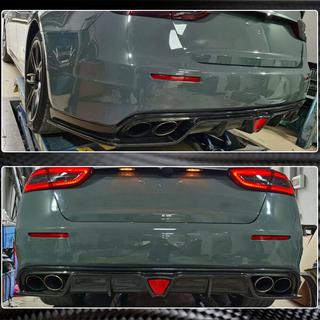 Takapuskurin diffuusori V1 (S/S Q4 2017-2020, hiilikuitu) Maserati Quattroporte 2013–2023 kuva 4