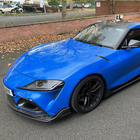 Toyota Supra 2019– Etupuskurin lip spoileri Lip V2 (hiilikuitu) kuva 3