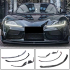 Toyota Supra 2019– Etupuskurin lip spoileri Lip V2 (hiilikuitu) kuva 7
