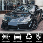 Toyota Supra 2019– Etupuskurin lip spoileri Lip V2 (hiilikuitu) kuva 8