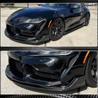 Toyota Supra 2019– Etupuskurin lip spoileri Lip V2 (hiilikuitu) kuva 10
